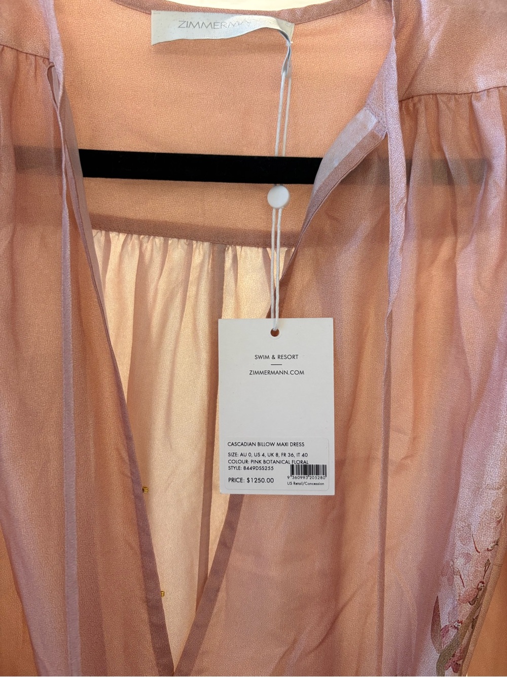 Zimmermann Cascadian Billow Maxi Dress - Picture 4 of 5